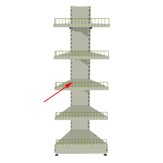 Barierka dla narożnika zewnętrznego 45°