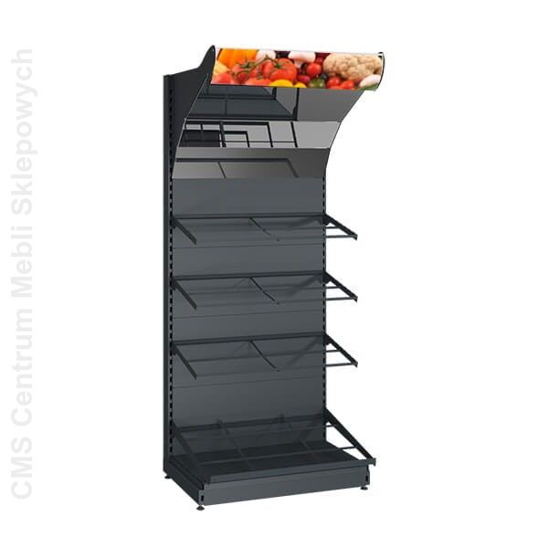 Regał sklepowy warzywny 230 cm WARZ-3