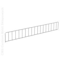 Barierka przednia narożnika metalowego wewnętrznego 45 stopni