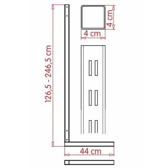 Noga przyścienna SQUARE/TRENDY - 3