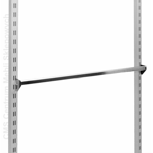 Ramię owalne krótkie chromowane