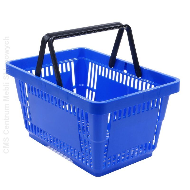 Koszyk sklepowy z dwoma rączkami - 22 litrowy