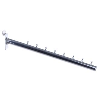 Bok zawieszki sklepowej z bolcami na panel Spacewall - skośna - 34 cm