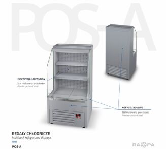 Regał chłodniczy | Rapa POS-A