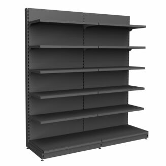 Regał metalowy przyścienny 230 cm - 6