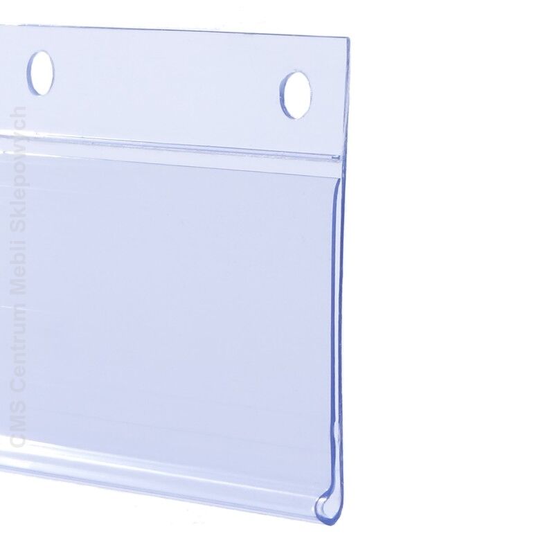 Listwa cenowa do półek i koszy z drutu DBH 39