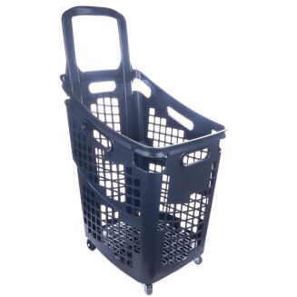 Koszyk sklepowy na kółkach - 65 litrowy - 2