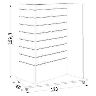 Gondola sklepowa typ S - 4