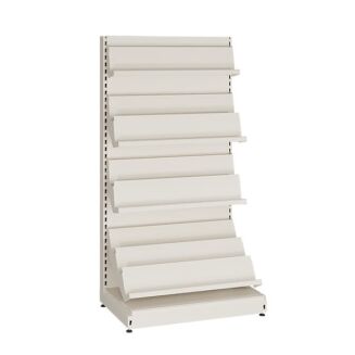 Regał sklepowy metalowy na prasę 190 cm - 2