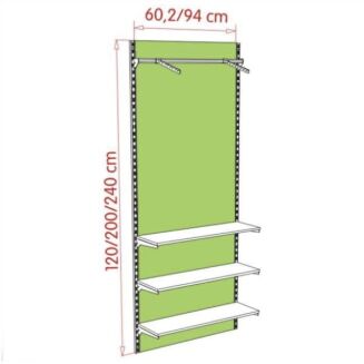 Plecy regału z płyty laminowanej - 4