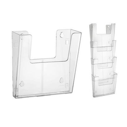 Kieszeń do systemu wieszanego na ulotki A4 pionowa