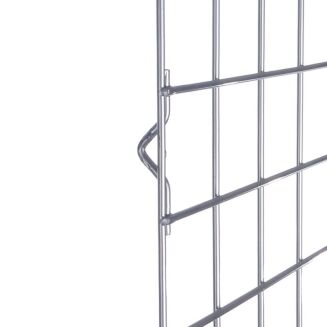 Krata 120x65 cm srebrna - 2