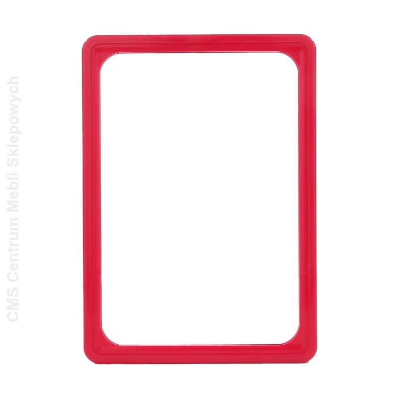 Ramka plakatowa A5 - czerwona
