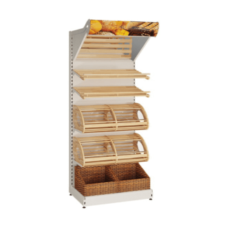 Kosz wiklinowy piekarniczy 96 cm - 2