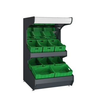 Regał metalowy warzywny duży 210 cm - 5