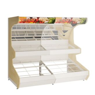 Regał metalowy warzywny duży 210 cm - 10