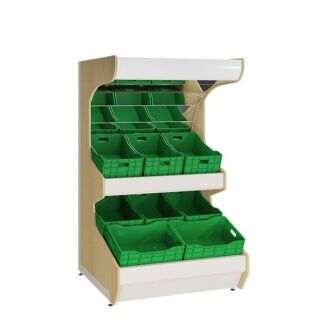 Regał metalowy warzywny duży 210 cm - 6