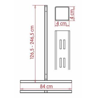 Noga gondoli SQUARE - 2