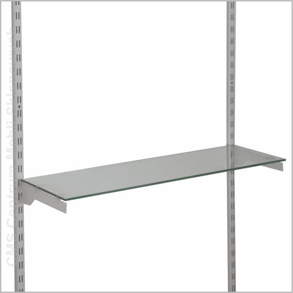 Półka sklepowa szklana