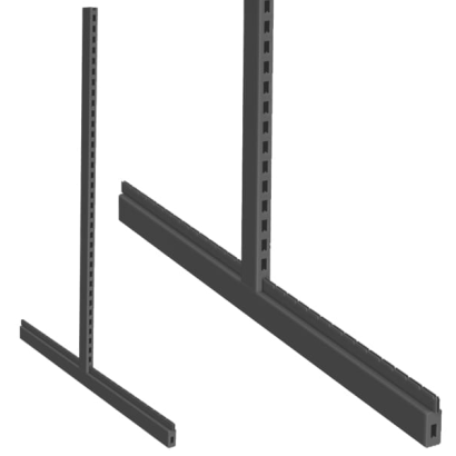 Noga gondoli regału metalowego