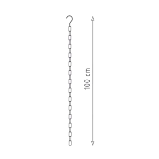 Łańcuch plastikowy z hakiem - 6