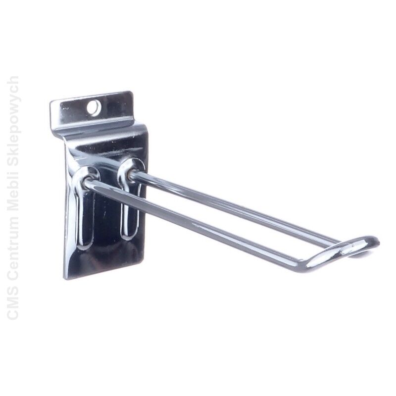 Hak sklepowy podwójny na panel Spacewall