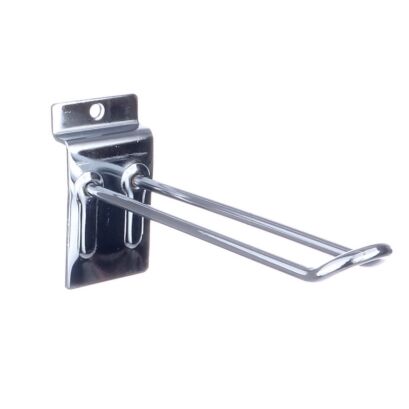 Hak sklepowy podwójny na panel Spacewall