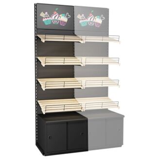 Regał cukierniczy 230 CUK-4 z LED - 4