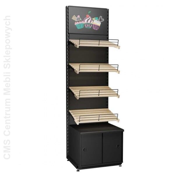 Regał cukierniczy 230 CUK-4 z LED