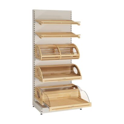 Regał sklepowy piekarniczy 230 cm PIE-5