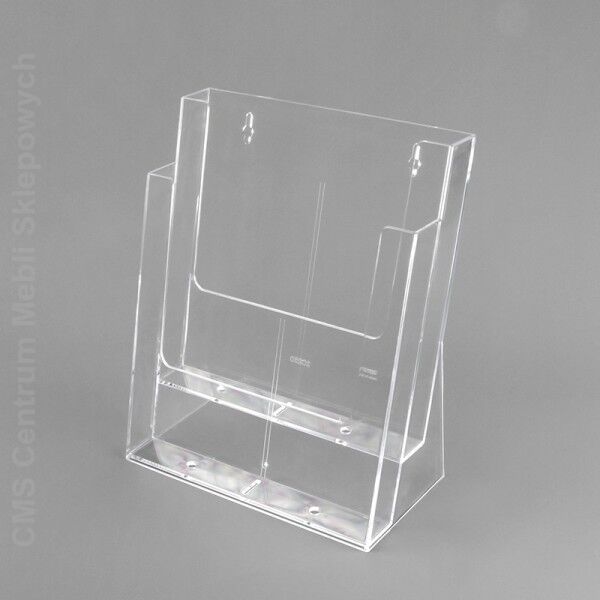 Pojemnik prospektowy kaskadowy 2xA5 WTR wisząco - stojący