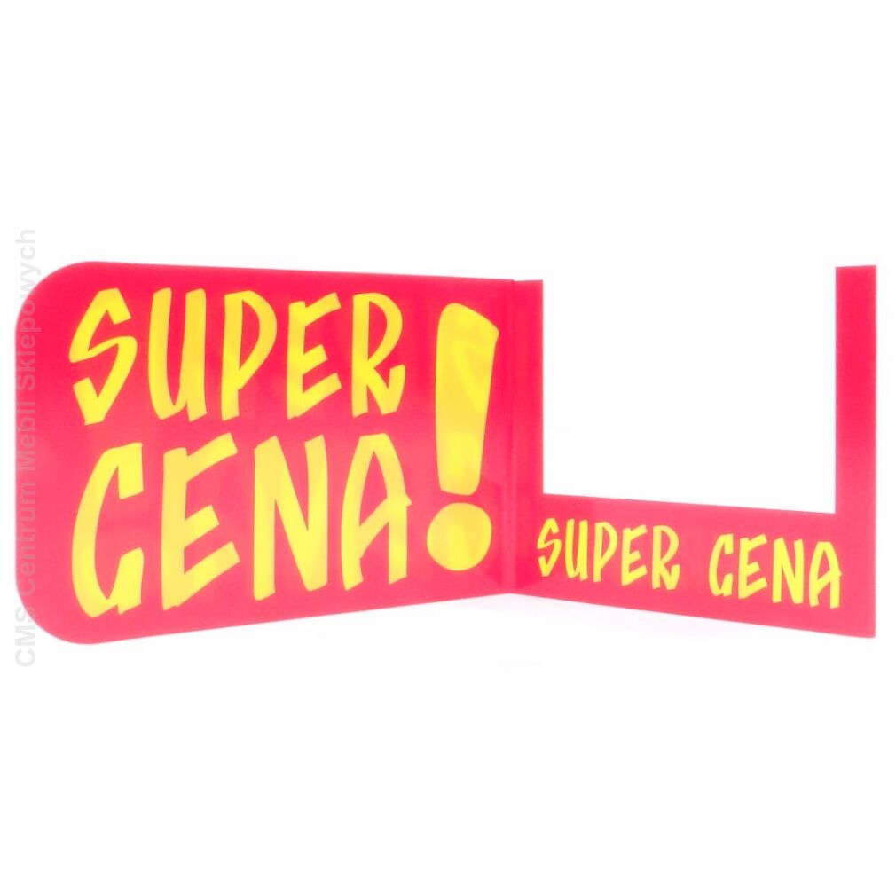 Osłonka cenowa SUPER CENA!