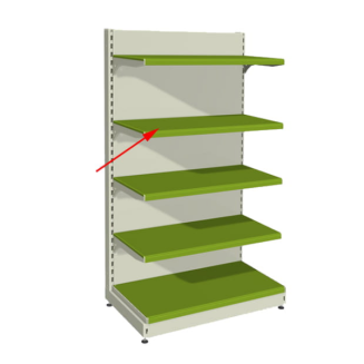 Półka do regału metalowego zwykła - 3