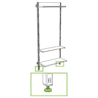 Stopka plastikowa z gwintem - 2