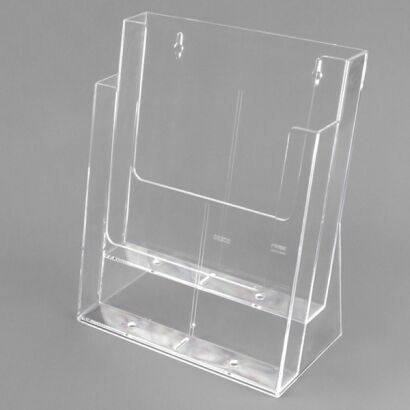 Pojemnik prospektowy kaskadowy 2xA4 WTR wisząco - stojący