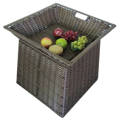 Kosz sklepowy na warzywa 60x60 cm - zestaw