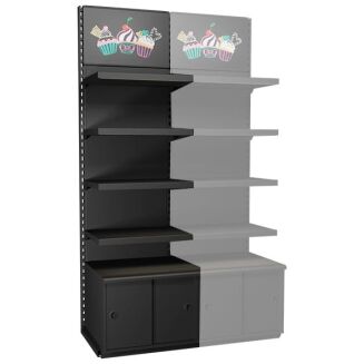 Regał cukierniczy 230 CUK-6 z LED - 3