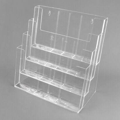 Pojemnik prospektowy kaskadowy A4, A5, 1/3 A4 WTR wisząco - stojący