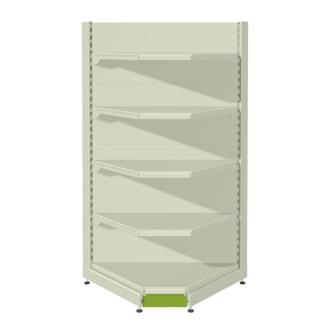 Blacha przednia narożnika wewnętrznego metalowego 90 stopni - 4