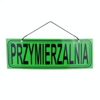 Tablica informacyjna PRZYMIERZALNIA zielona