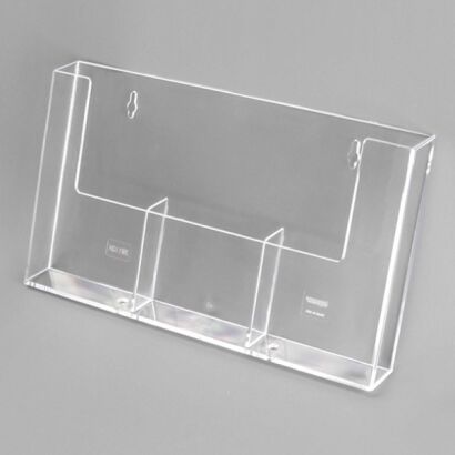 Pojemnik prospektowy szeregowy 3x1/3 A4 WTR wiszący