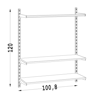 Regał na ubrania LINE-12 - 3