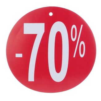 Tablica informacyjna promocyjna -70%