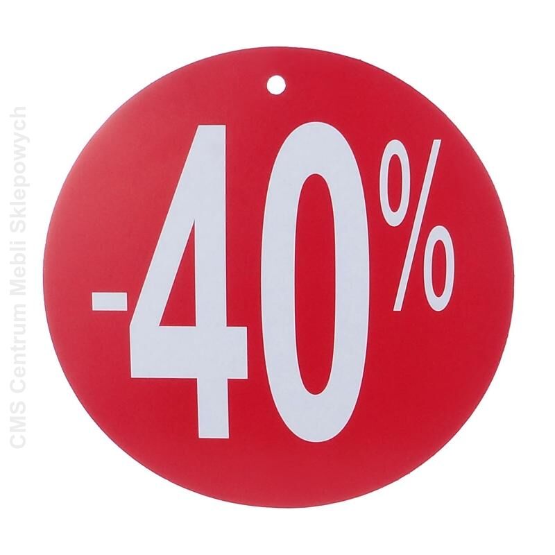 Tablica informacyjna promocyjna -40% 