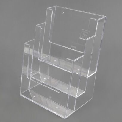 Pojemnik prospektowy kaskadowy 3xA5 WTR wisząco - stojący