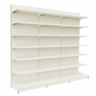 Regał metalowy przyścienny 250x100x50 cm - 7