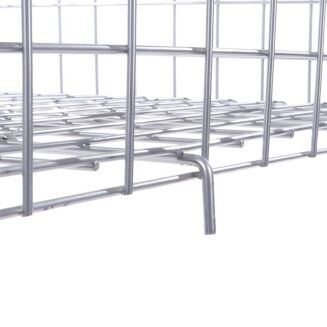 Kosz wysypowy na zatrzask z kółkami - 3