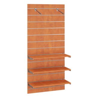 Panel sklepowy MDF pionowy na ścianę | z wkładkami - 5
