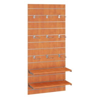Panel sklepowy MDF pionowy na ścianę | z wkładkami - 8