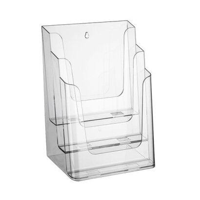 Stojak piętrowy na ulotki 3xA4 ABC7301T